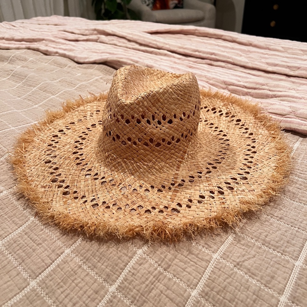Stylish Tan Straw Hat for Women